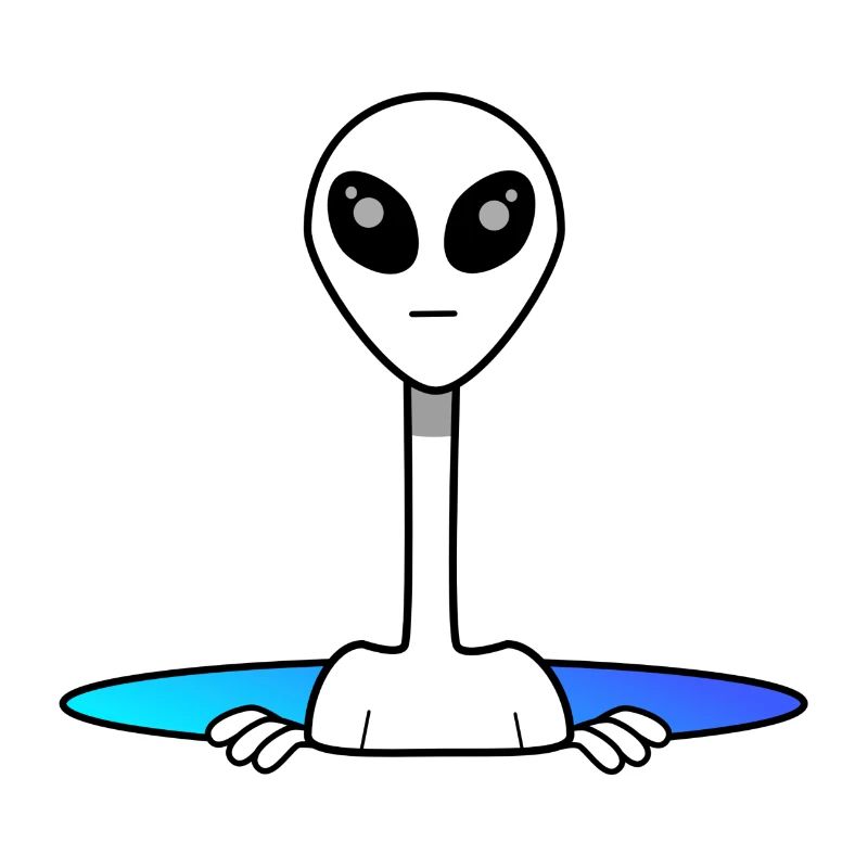 Alien from outer space