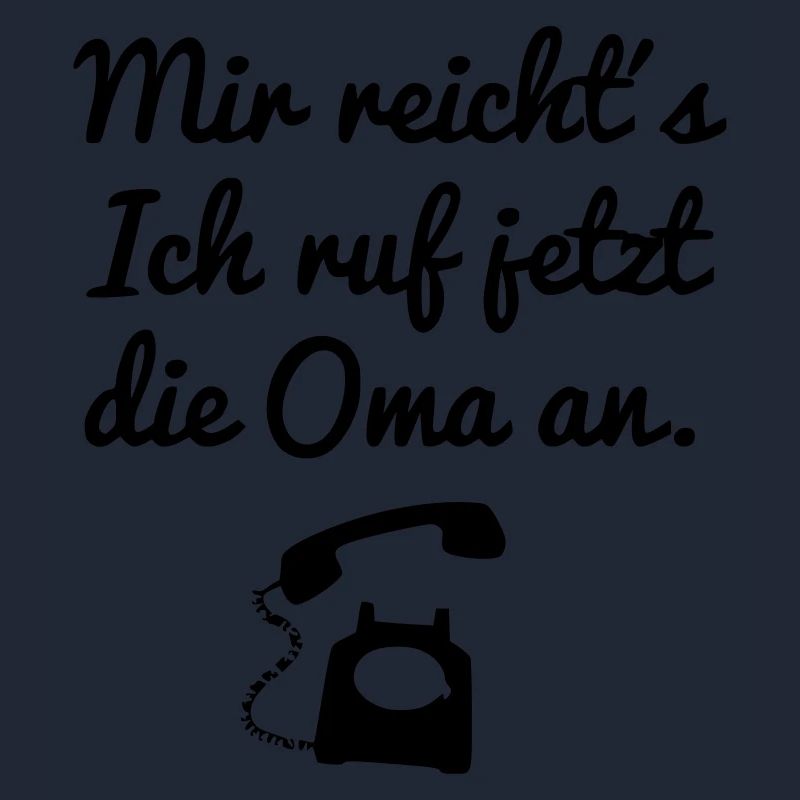 Sohn oder Tochter will die Oma anrufen