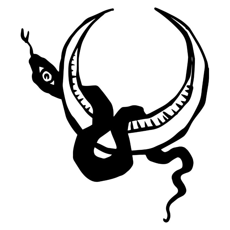 Snake and Moon