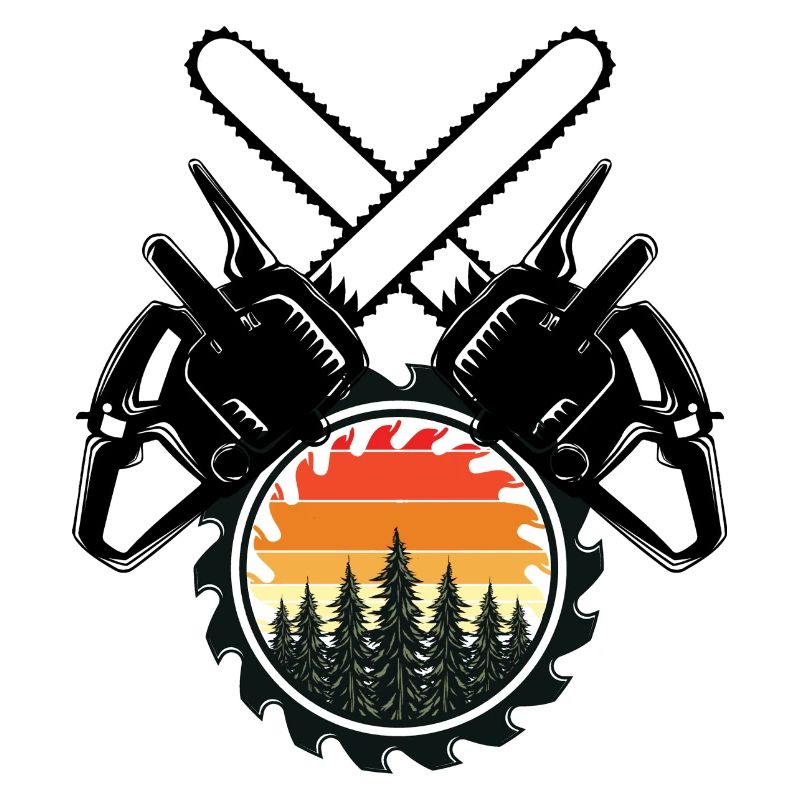 Tronçonneuse Axe Forester Bûcheron Scie Chaîne