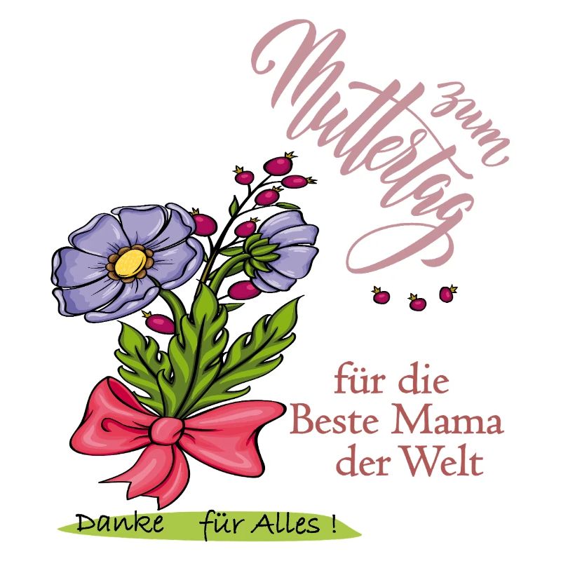 Muttertag, beste Mama der Welt