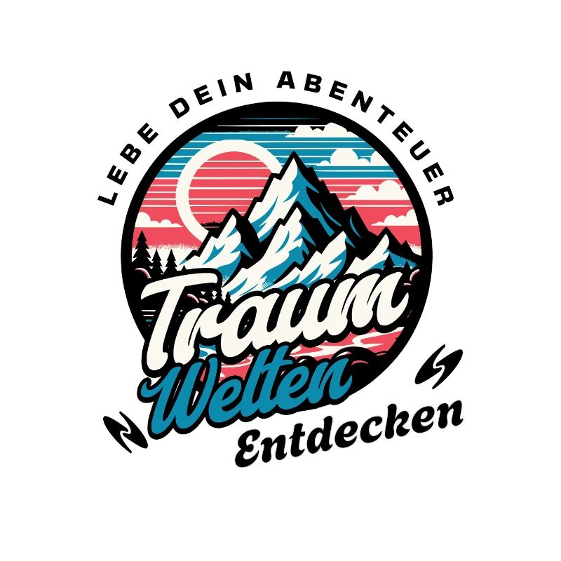 Trekking Discover mountain scenery