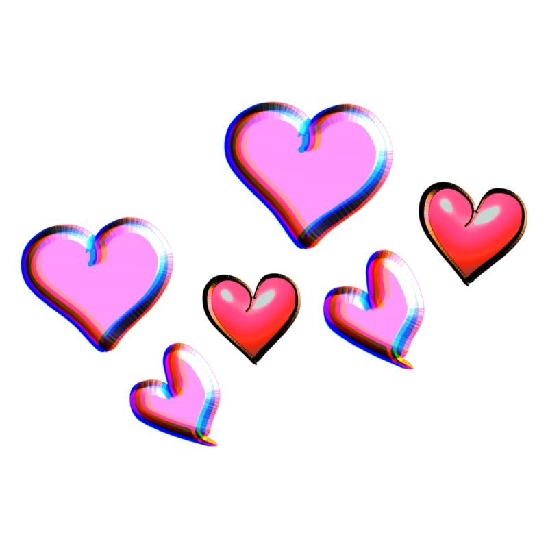 pink hearts heart pattern symbol
