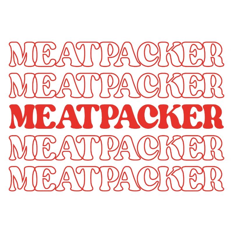 Fleischpacker Fleischverarbeiter Fleischarbeiter Verarbeiter