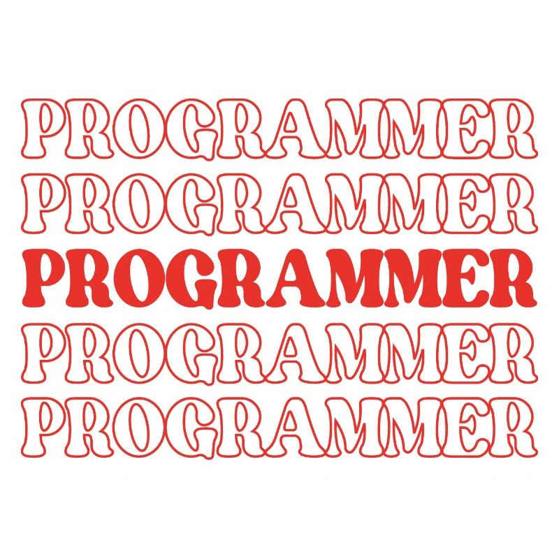 Programmierer, Programmierer, Entwickler, Programmierer, Software-Ingenieur