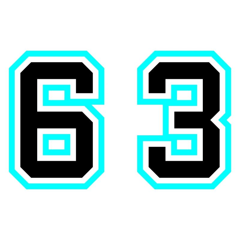 63 Symbole numérique