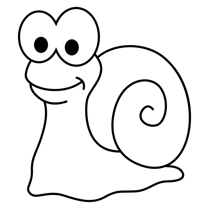 Escargot Comic Animal