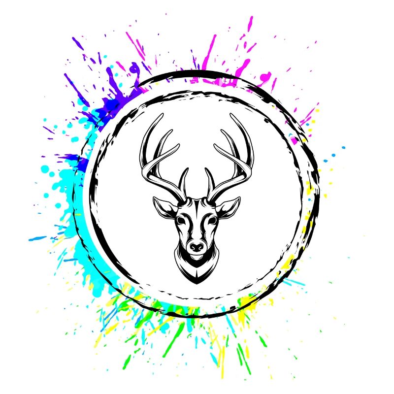Cerf Cerf Symbole