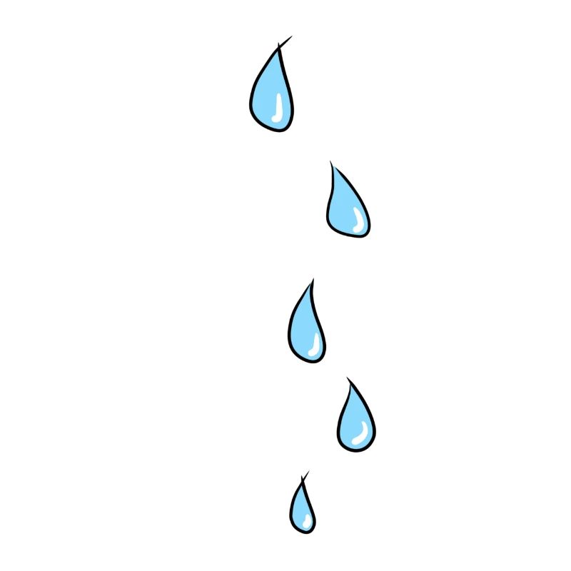 eau de nuage de pluie