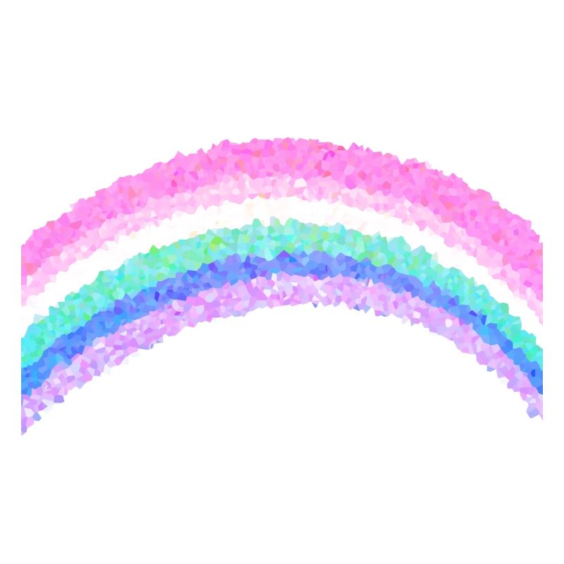 rainbow symbol colors pink