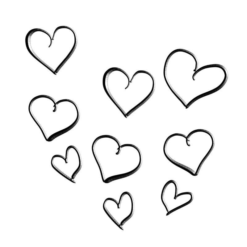 heart pattern love