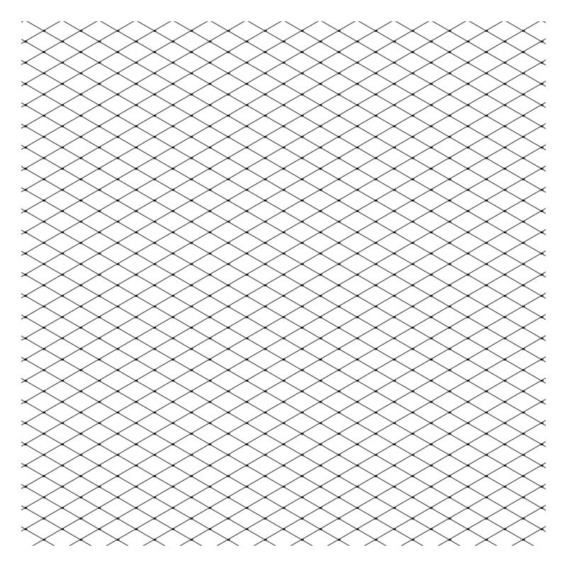 Crosses Pattern Cross