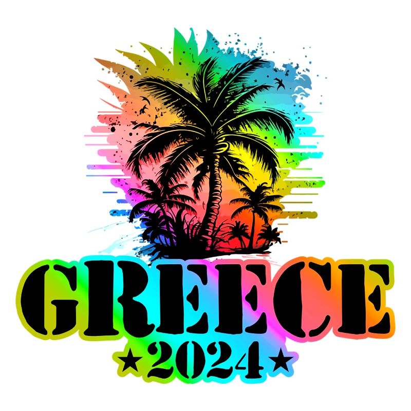Grèce 2024 Vacances Coloré