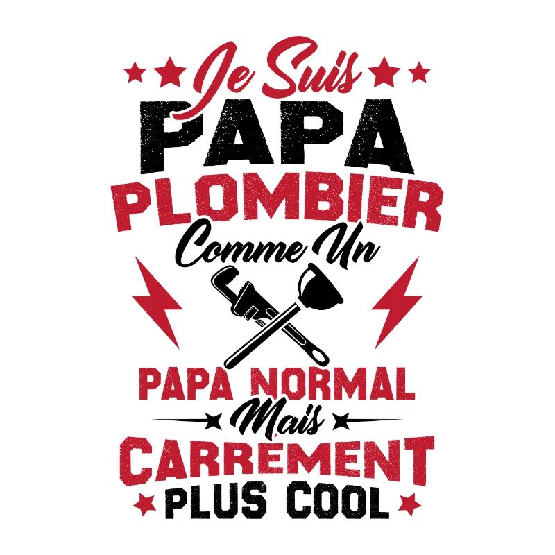 Papa plombier comme un papa normal mais plus cool