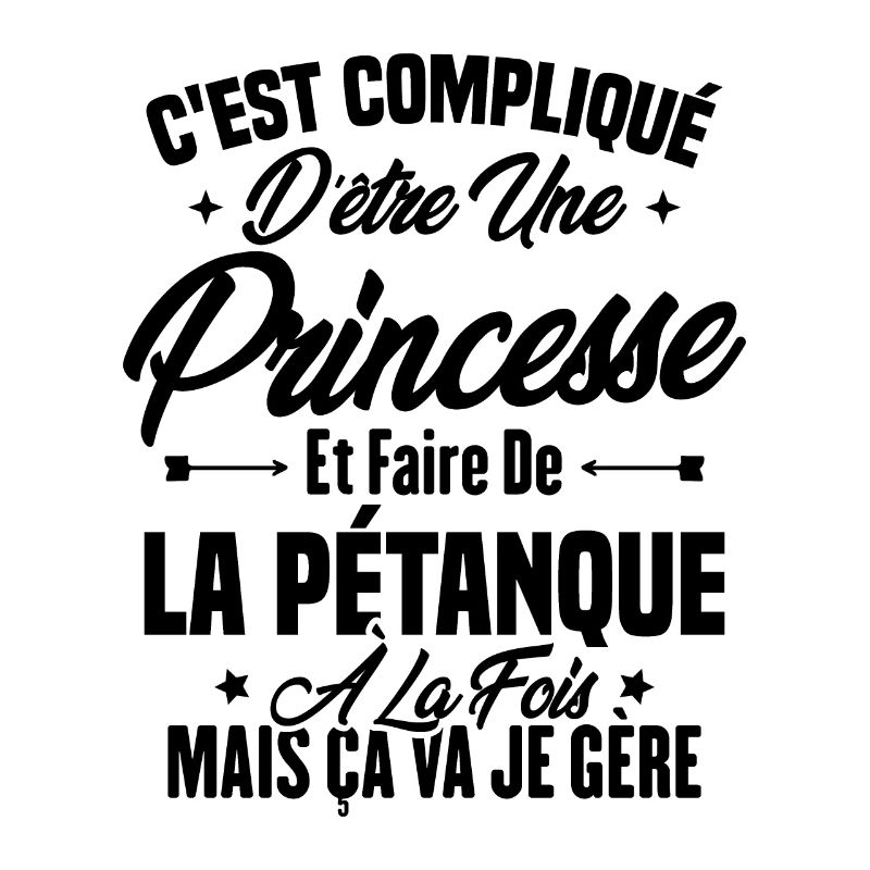 Princesse et pétanque