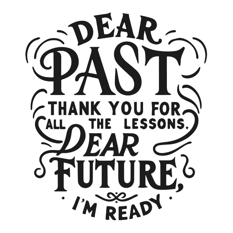dear past thank for the lessons dear future