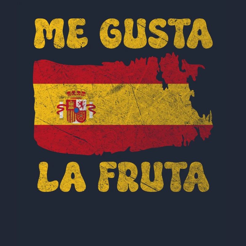 J’aime le fruit meme espagne drapeau ayarez