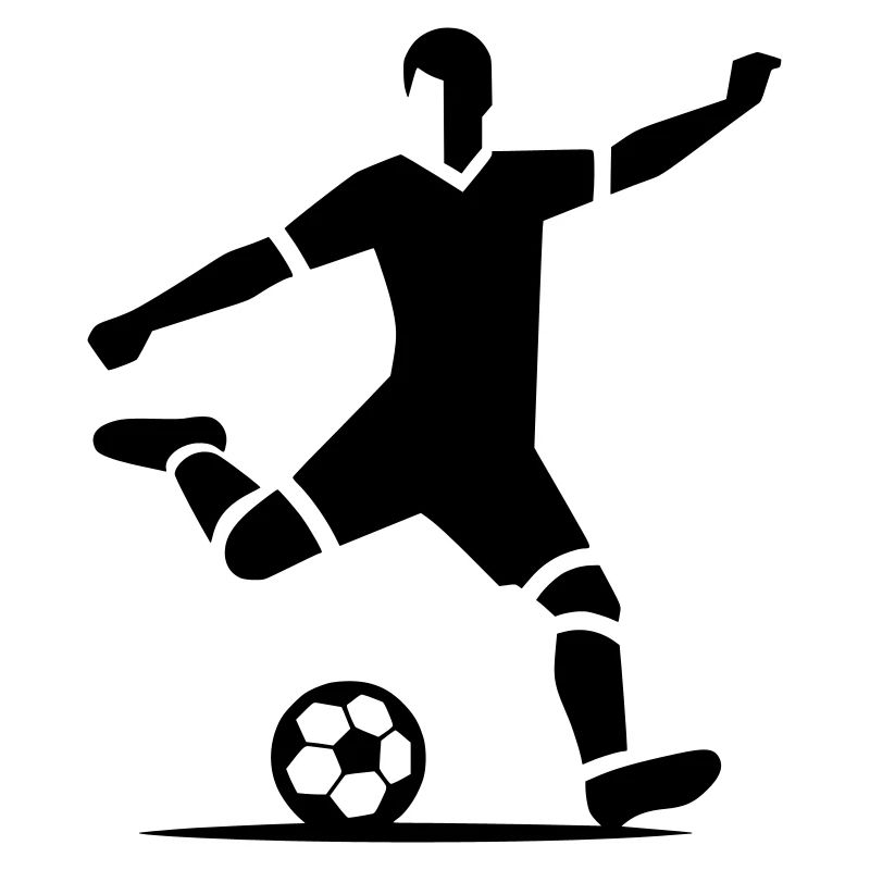Soccer Player Icon Vector