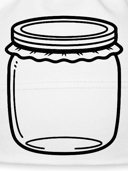 Jam Jar Outline