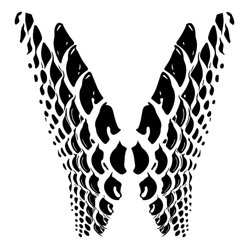 Geometric points in wing shape