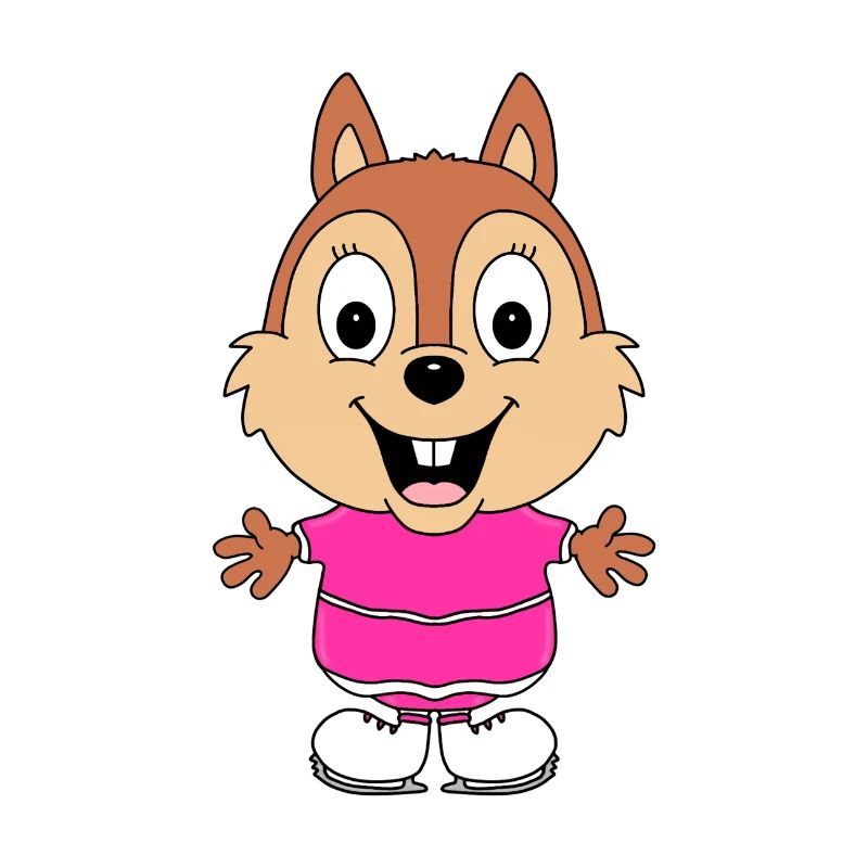 EISHÖRNCHEN - EISKUNSTLAUF - EICHHÖRNCHEN - SPORT