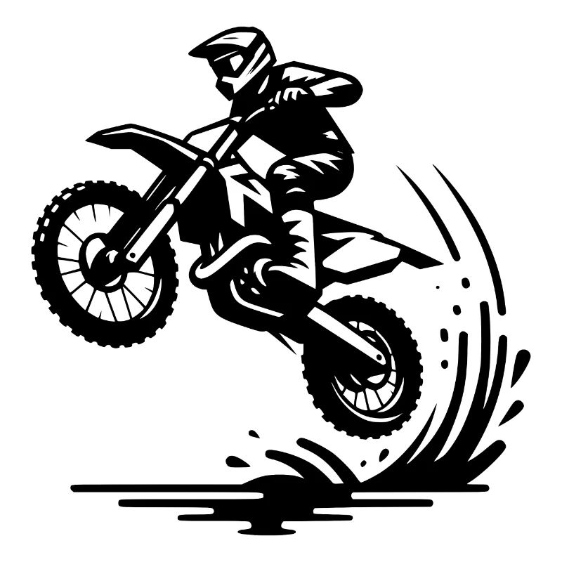 Machine de saut d’enduro de sport automobile