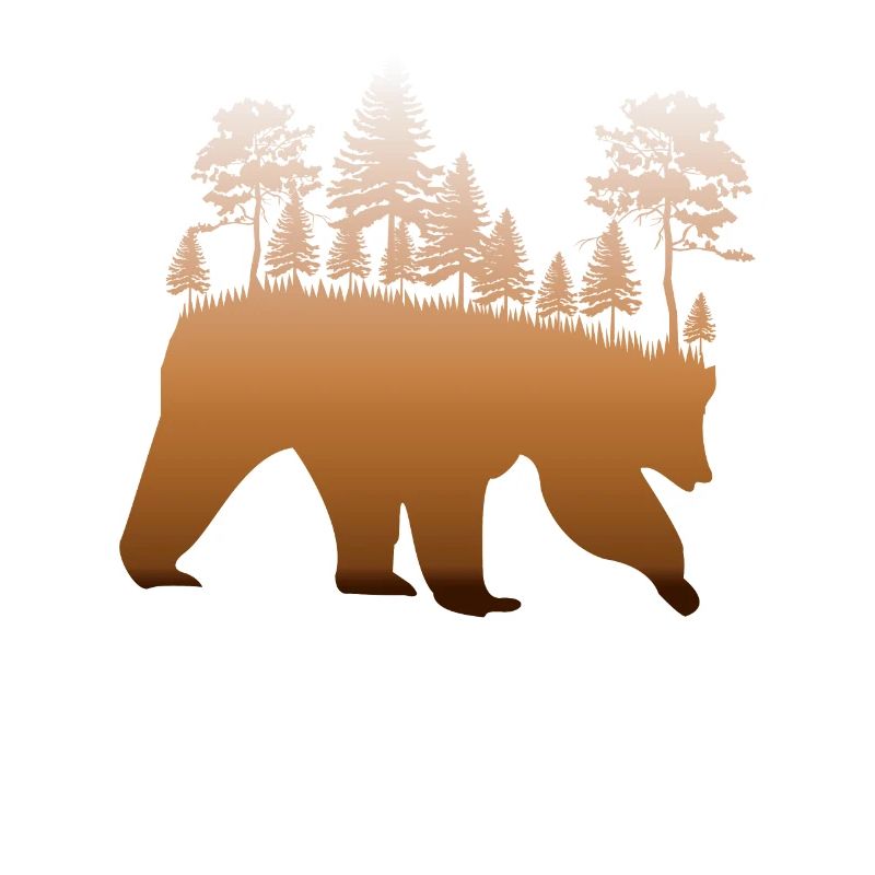 Brown bear black bear gift idea
