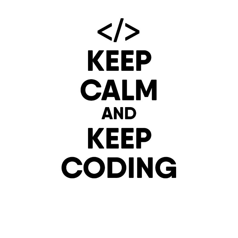 Programmierer Bleib Ruhig