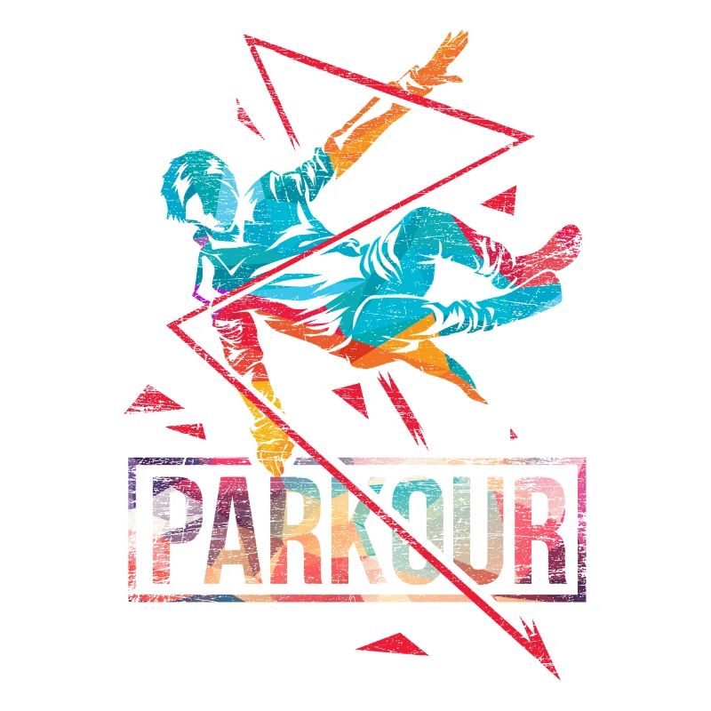Parkour Polygon Geschenk