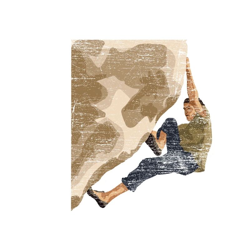 Bouldering climbing