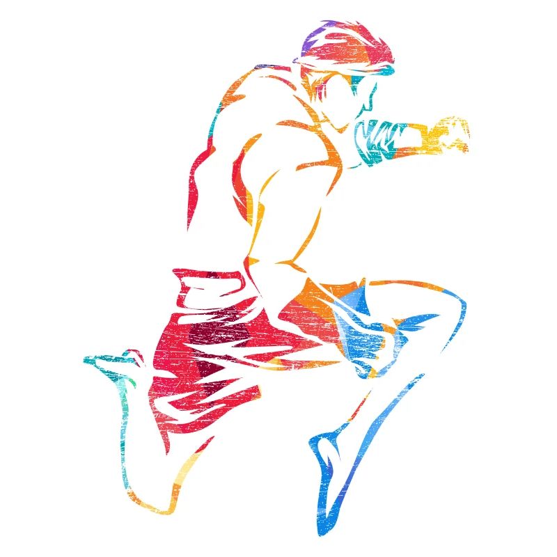 Muay Thai Fighter Geschenk