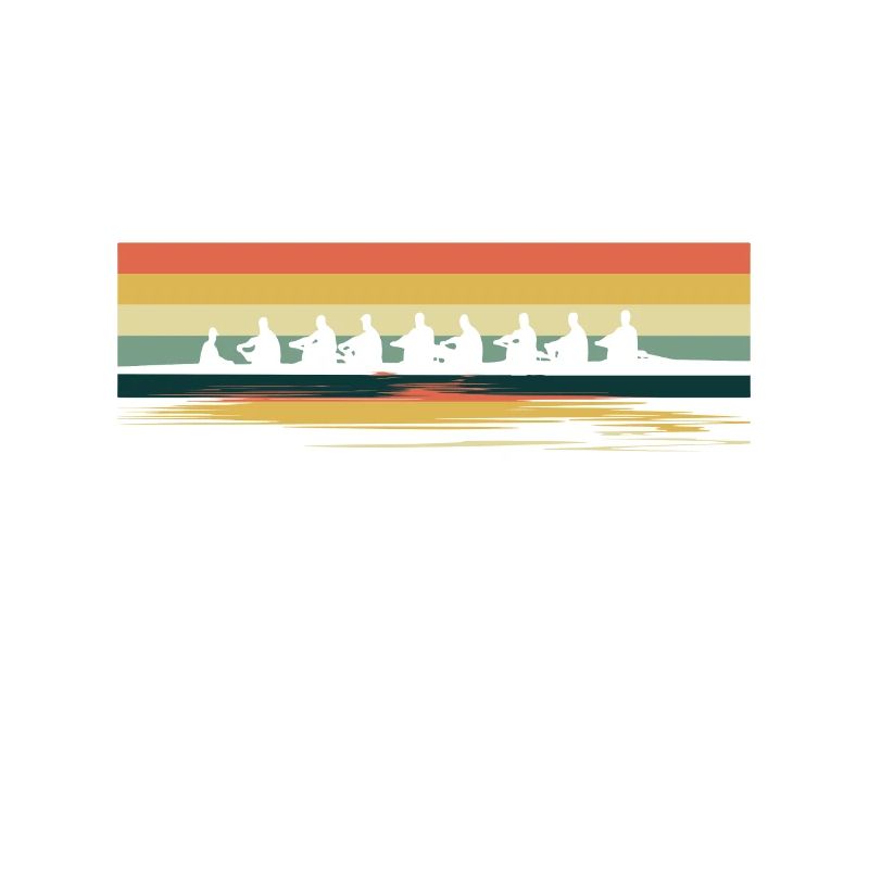 Retro rowing rower gift I eighth rowing