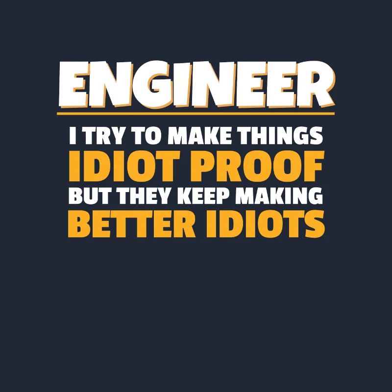Engineering Gift Engineer Ich versuche Dinge zu machen