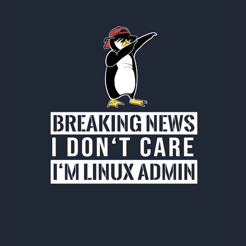IT nerd Linux Linux penguin geek software engineer
