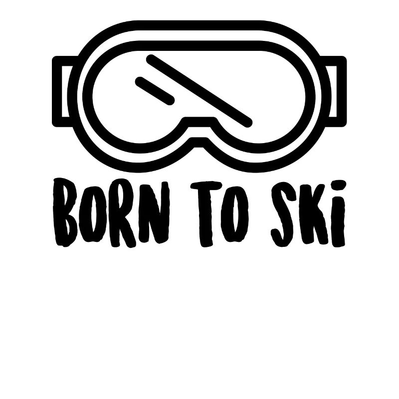 Né pour skier