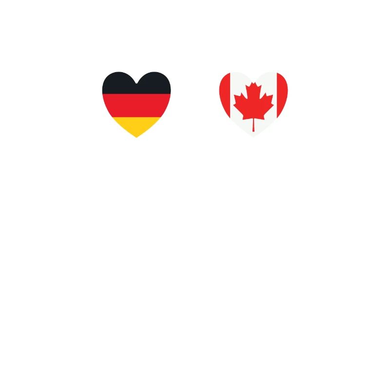 Germany Canada Germany Canada Gift 1124