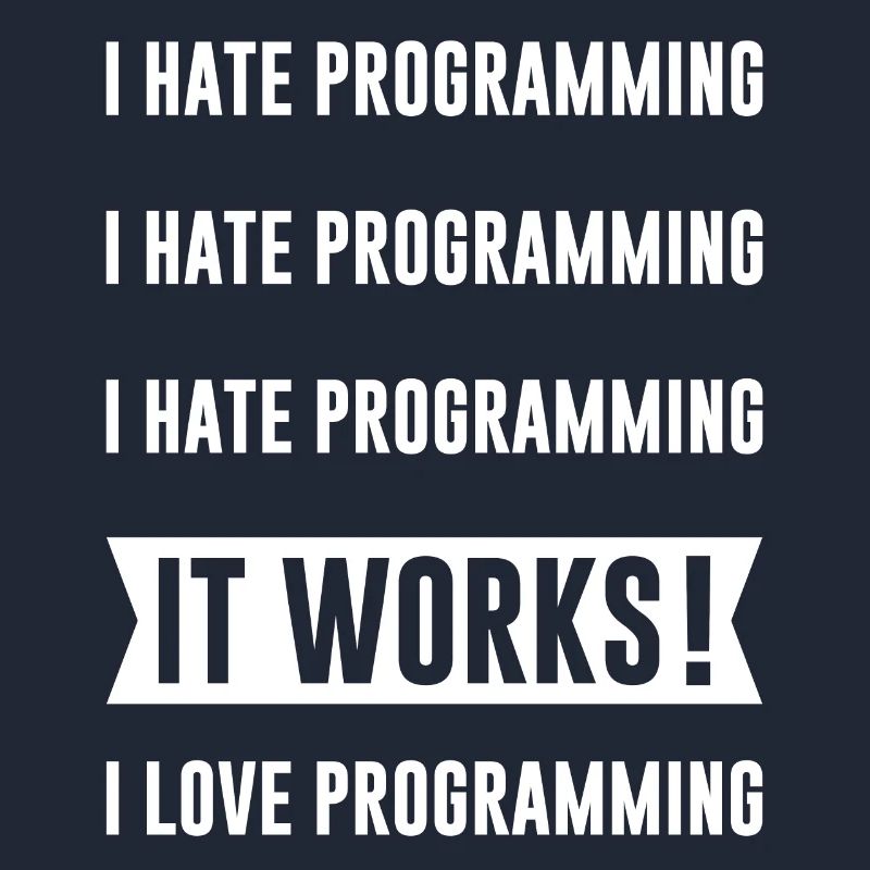 Programmierer - I HATE PROGRAMMING