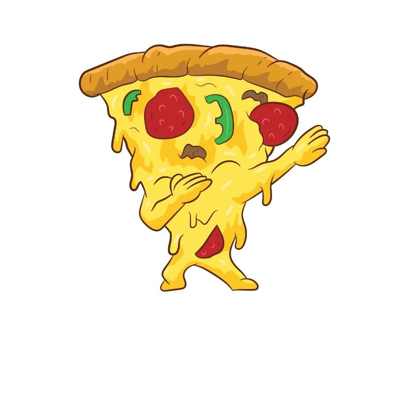 Dabbing Pizza Funny Pizza