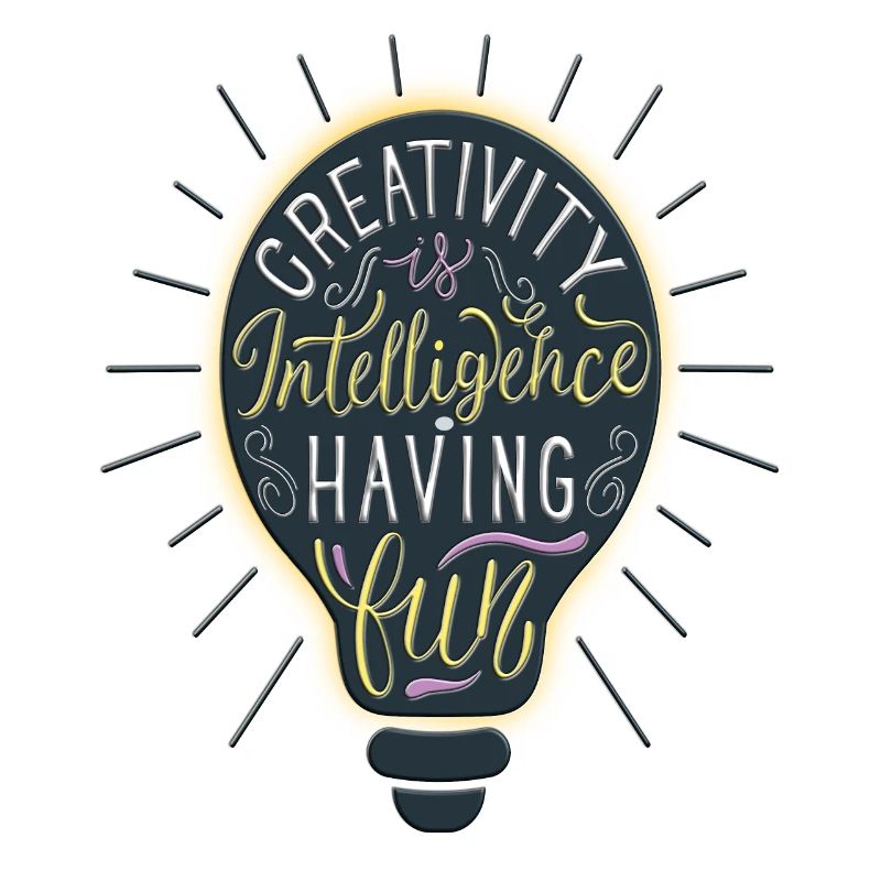 Creativity Is Intelligence Having Fun