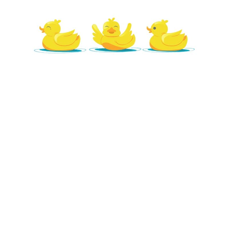 Duck rubber duck breeding ducks