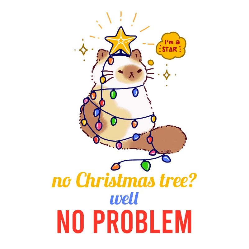 Pas d'arbre de Noël pas de problème