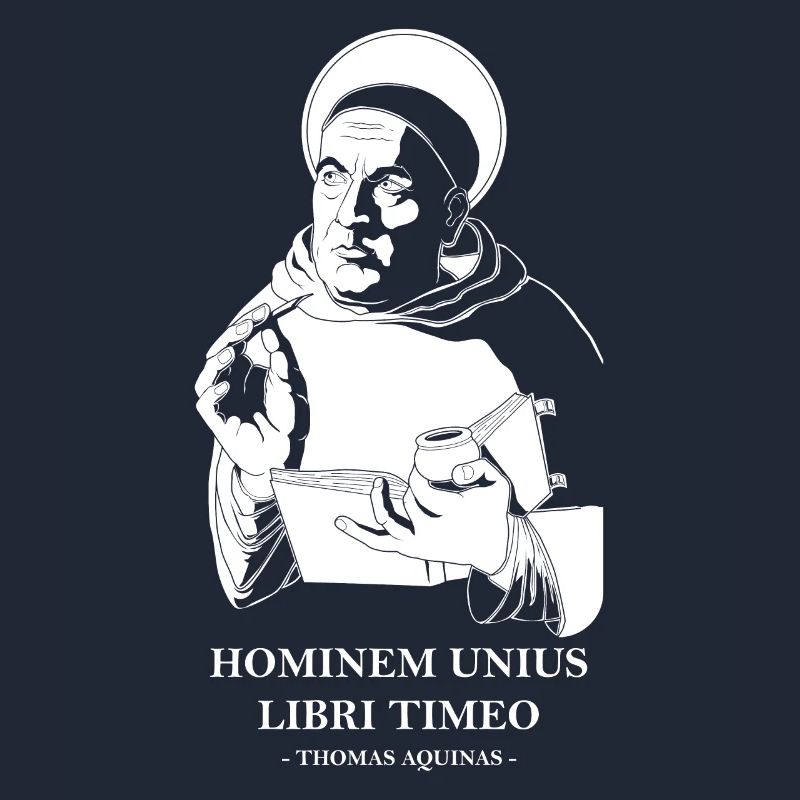 Unius Libri Philosopher Thomas Aquinas Quote