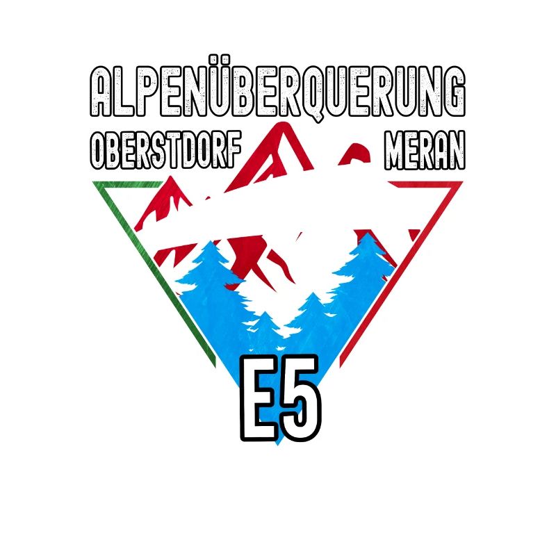Alpenüberquerung Obertdorf Meran Route E5