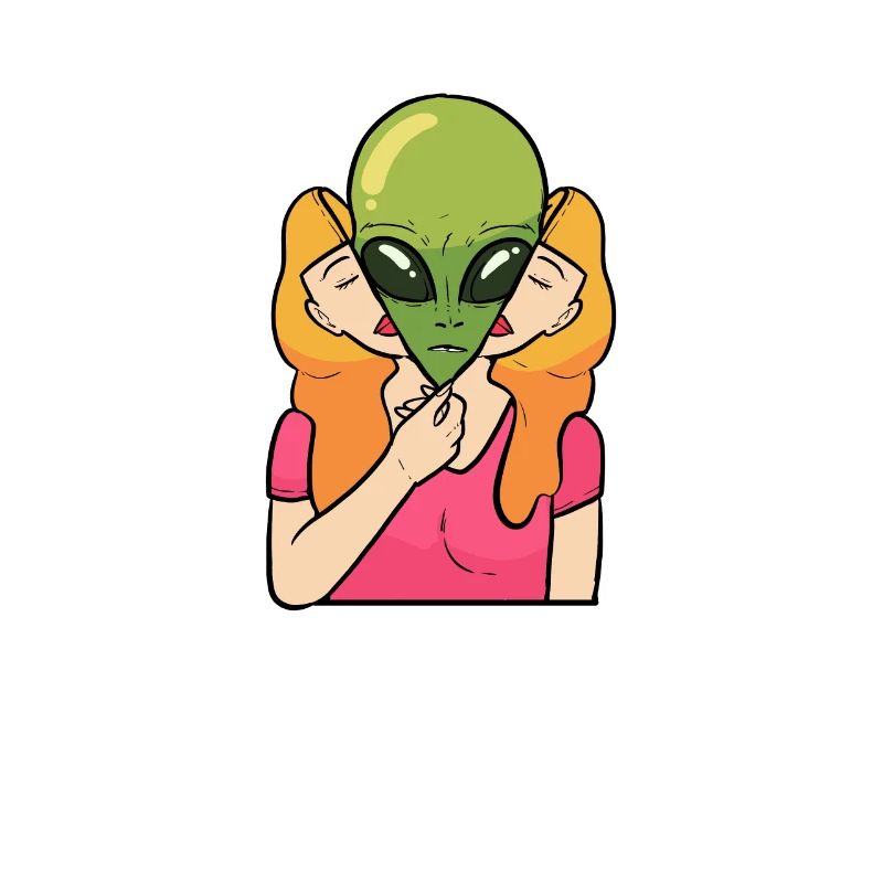 Be Yourself Alien Fan Gift