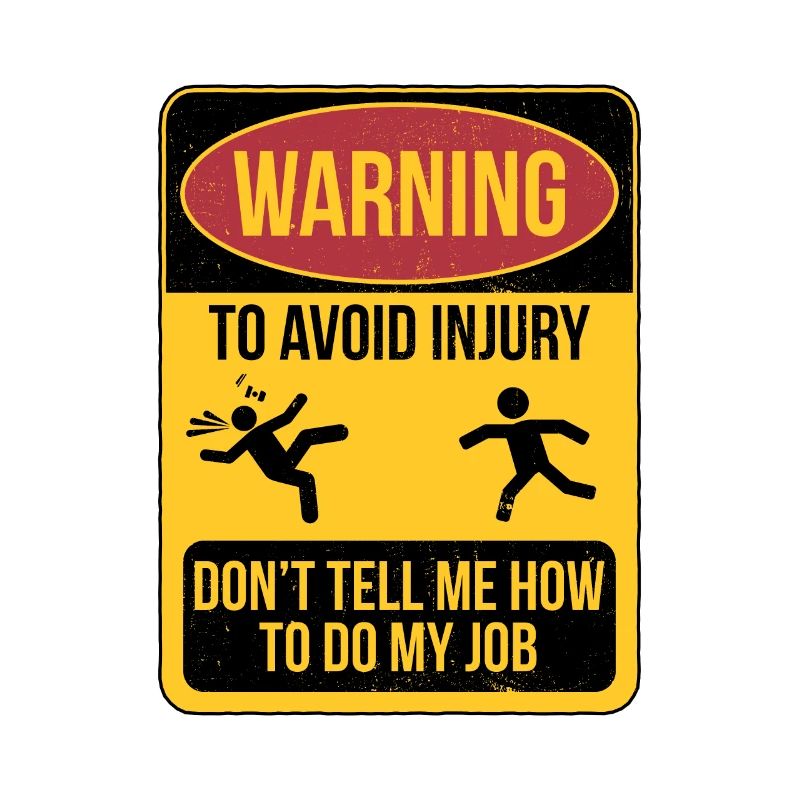 Warning employees don't need advice