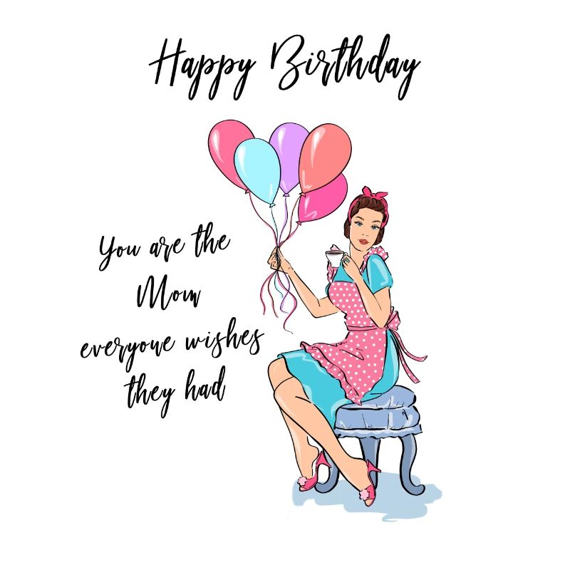 Bon anniversaire maman