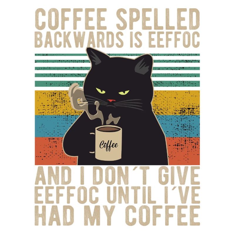Coffee spelled backwards is Eeffoc Café Morning