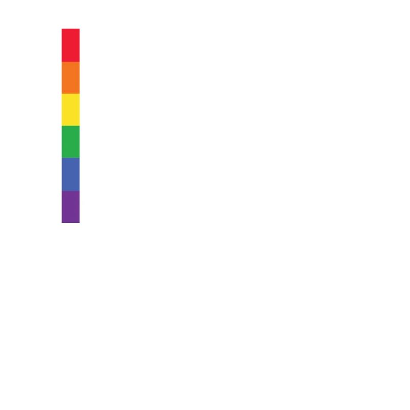 Rainbow Regenbogen Lesbe Pride LGBTQ Kleidung Mann