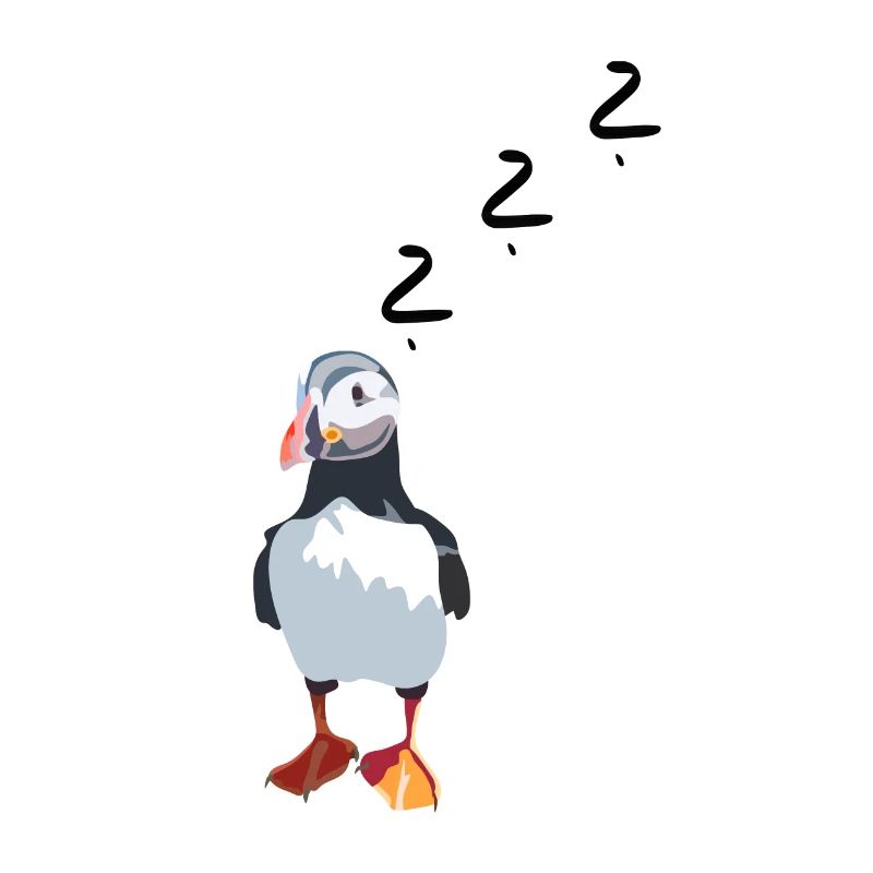 Point d'interrogation pingouin