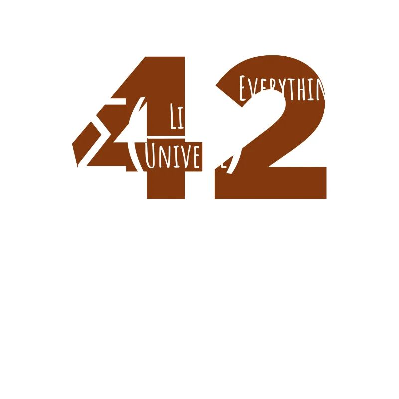 42 est la réponse Answer